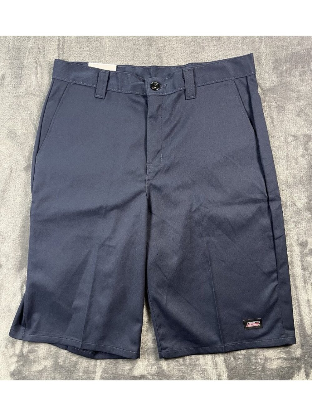 Dickies Essential Work Shorts Men's Size 32 Blue Flex Relaxed Fit 13" Inseam NEW